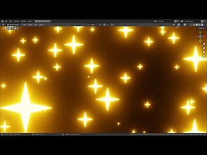 Blender Tutorial - Randomly flashing particle illusion