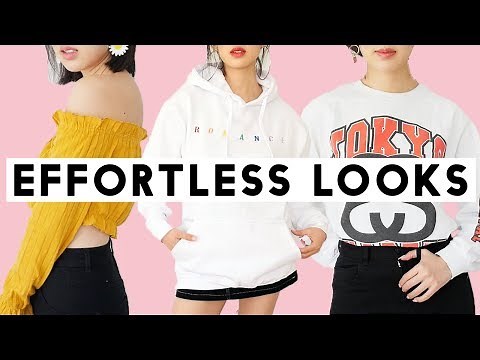 HOW TO LOOK CUTE WITH NO EFFORT | GRWM!