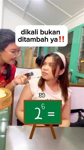 Pangkat itu dikali ya bukan ditambah #matematika #mtk #shorts