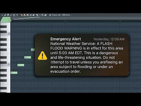 Emergency alert sound design tutorial