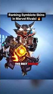 Ranking ALL Symbiote Skins in Marvel Rivals #MarvelRivals #SkinTierList #Gaming