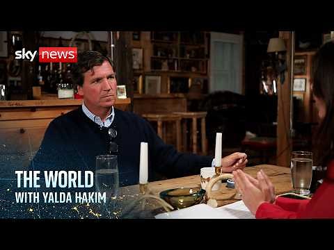 Tucker Carlson on Iran, MAGA and Trump | The World with Yalda Hakim