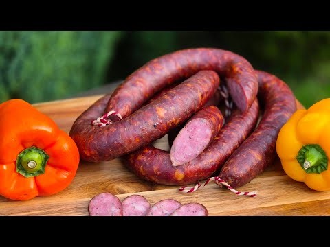 Kiełbasa Zbójnicka z dwóch rodzajów mięs. Tego się nie spodziewałem!