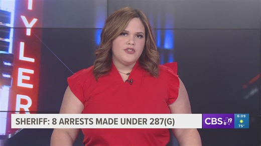 Smith County sheriff confirms eight immigration-related arrests made Thursday