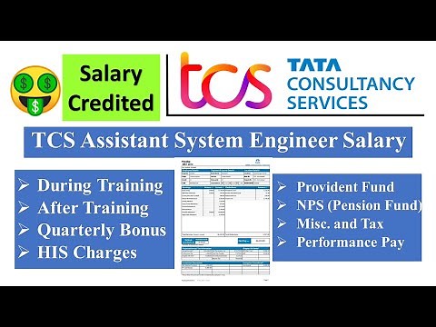 TCS Assistant System Engineer Salary Trainee 2022 | During and After Training | Performance Bonus PF