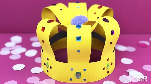 DIY Couronne des Rois en papier
