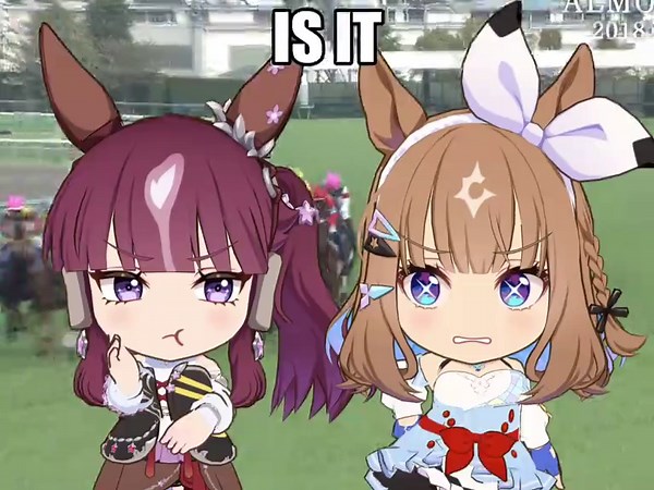 Lucky Lilac Chibi Model Edit - Uma Musume