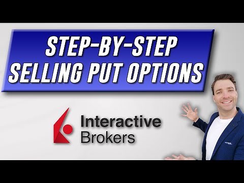 SELLING PUT OPTIONS Tutorial on Interactive Brokers Trader Workstation IBKR PRO