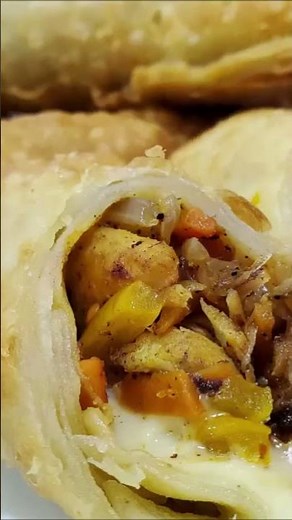 Chicken Spring Rolls Recipe Restaurant Style | Easy Homemade cheese Spring Rolls |