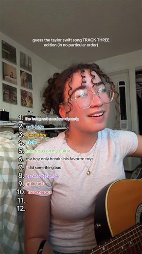 Guess the Taylor Swift Song: Track Three Edition