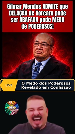 Gilmar Mendes Confessa: Delação de Vorcaro Pode Ser Abafada #política #brasil #revelação