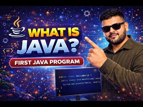 What is Java |First Java Program for Beginners🚀|Write First Program Introduction to Java Programming