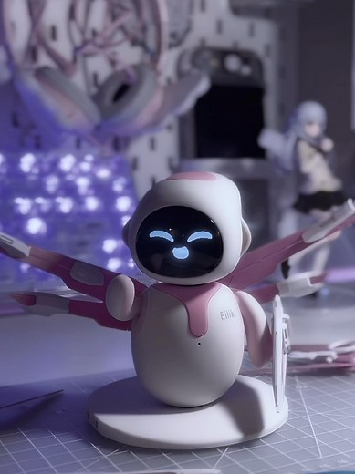 ₊⁺ ꒰১ Eilik warrior ໒꒱ ⁺₊ Check 👉 http://bit.ly/40oMDfg 👈 to get your Eilik Created by @yukimimon #eilik #tech #robotpet #kawaiiaesthetic #diysetup #explore #foryoupage #trendingoftheday #cuteness