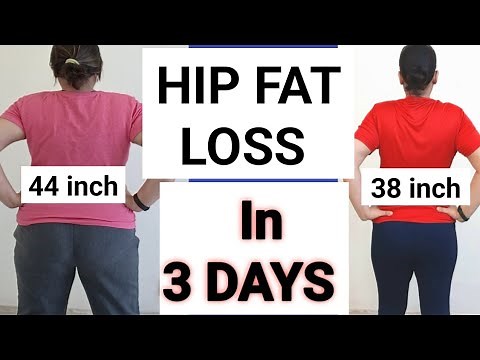 Hip fat Loss | Reduce Hip fat HIP DIPS IN JUST 3 DAYS | SADDLE BAGS WORKOUT | GET RID OF HIP FAT