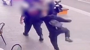 Footage shows moment eshays unleash brutal assault on teen