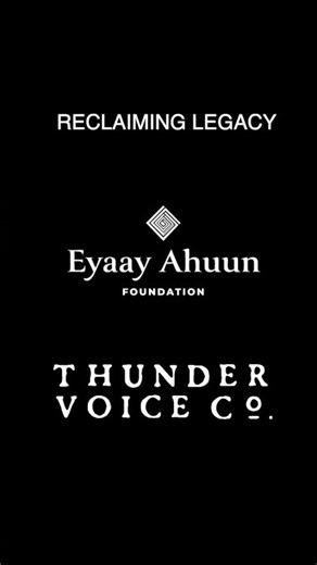 ThunderVoice Co. x Eyaay Ahuun Foundation #indigenous #navajo #nativeart #kumeyaay #reclaiminglegacy