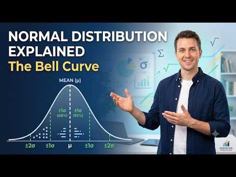 Lecture 31 | Normal Distribution Explained | Introduction to Statistics & the Bell Curve