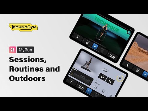 Technogym MyRun | Sessions, Routines, Outdoors