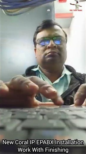 New Coral IP EPABX Installation #epabx #ahmedabad #coral #coraltelecom #tech #pgstechvlogs #pgs