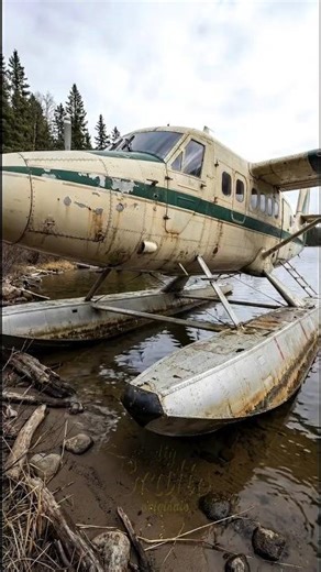 An Abandoned Seaplane Found by the Shore… Restored in Pure Silence 📦🌊✈️ #shorts #asmr #restoration