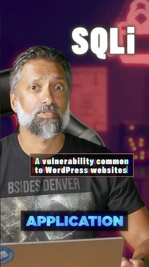 SQL Injection (SQLi) | WordPress Security In 60 Seconds