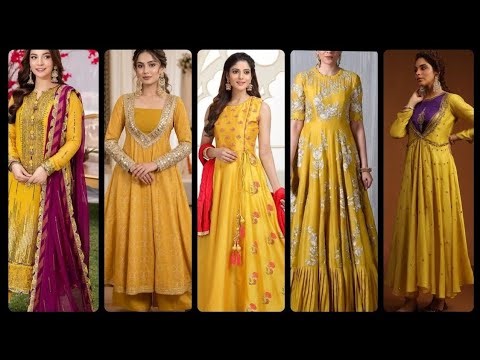 Stunning Yellow Dresses for Mehndi & Weddings | 2026 Collection