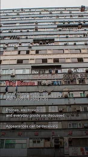 Inside Hong Kong's famous Chungking Mansions, a unique world exists.