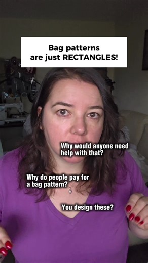 1.3K views | You are WRONG! Bag patterns are NOT just rectangles....