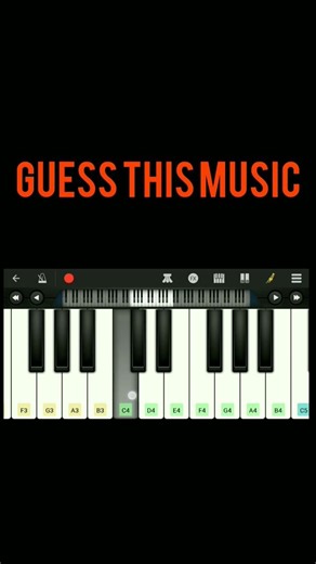 Guess this music #piano #tutorials # instrumental cover #youtube short