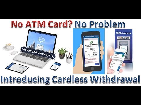HOW TO DO CARDLESS WITHDRAWAL IN METROBANK ONLINE / MOBILE BANKING APP OF METROBANK