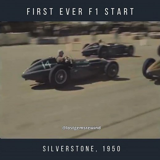 The Legendary First F1 Start at Silverstone (1950)