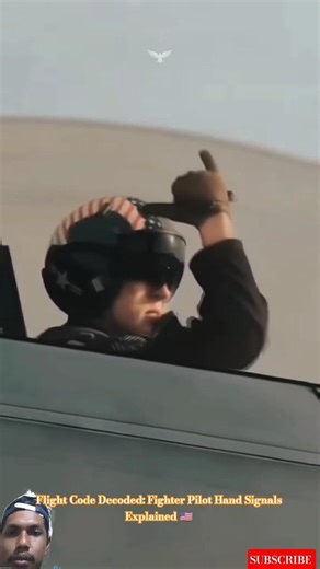 Flight Code Decoded: Fighter Pilot Hand Signals Explained ✈️🇺🇸 #airforce #military #fighterjet