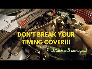 Ford Flex Timing Cover Part 1 - Removal