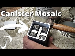Forging Mosaic Canister Damascus
