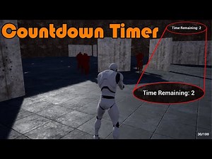 Creating A Countdown Timer | Shooter Minigame Part 13 - Unreal Engine Tutorial