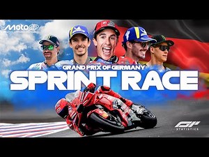 LIVE MOTOGP SPRINT RACE | German GP 2025 Sachsenring | Realtime Data & Commentary