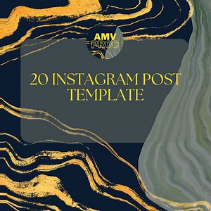 20 Instagram Post Template | Minimalist Template | Aesthetic Template | Business Template | Square Template | Social Media Template - Etsy UK
