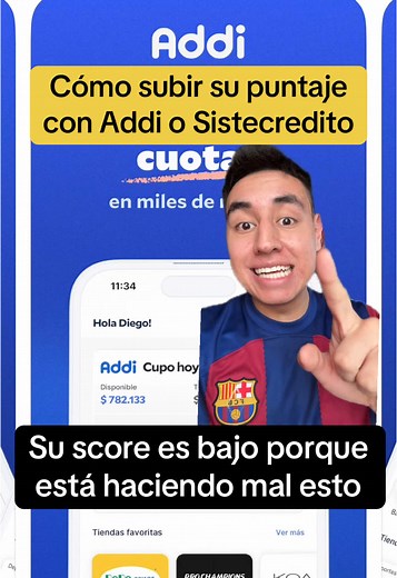 Cómo aumentar tu puntaje crediticio con Addi y Sistecredito