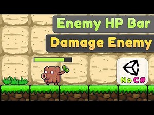 How to create Enemy HP Bar - Unity Visual Scripting Tutorial