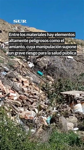 Investigan a 12 personas por verter 167.000 toneladas de residuos ilegales en la Axarquía