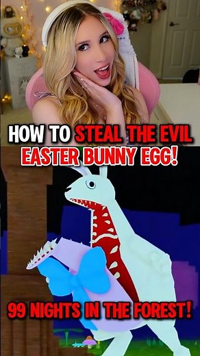 How To “STEAL” The EVIL EASTER BUNNY EGG in 99 NIGHTS IN THE FOREST on ROBLOX! 🥚🧺🐰