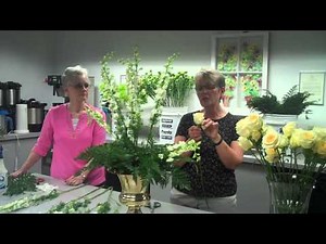 Altar Flower Arrangement STEP TWO