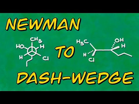 How To Convert Newman Projections into Dash and Wedge Representations | Step-by-Step Guide