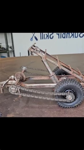 Technical Crafter on Instagram: "Part 2 — Powerful Tractor & Trolley Making Step-by-step DIY project showing engineering in action 🚜🔧 #amazingdiy #tractorproject #tractorDIY #trolleyProject #DIYtractor #homemadeTractor #engineeringDIY #amazingDIY #pepeDIY #tiktokDIY #fyp #tractorBuild"