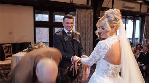 'I'm hungry': Kid hilariously interrupts parents' wedding ceremony