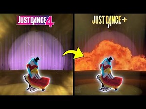 JUST DANCE COMPARISON - FUNHOUSE | JD4 x JD+