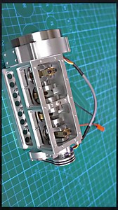 Building v4 Engine Scale Model - part 02 #build #assembling #building #4cylinder #scalemodel #engine #modelkit #craft #foryouu #fyp #viral #trending #videoviral | Giant Monster