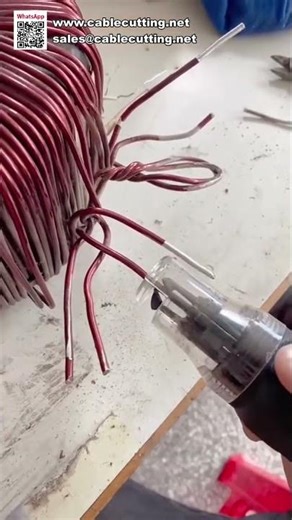 Handheld Electric Paint Scraper Tool for 0 35 3 25mm Wire Stator Processing