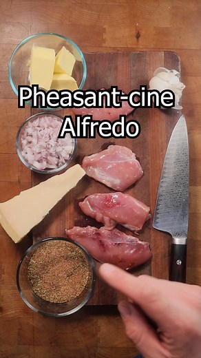 Step up your #pheasant recipes with some #cheese and #pasta ! . . . #wildgame #delicious #food #taste #cooking #homechef #foodnetwork #fyp #hunting | Get Sauced
