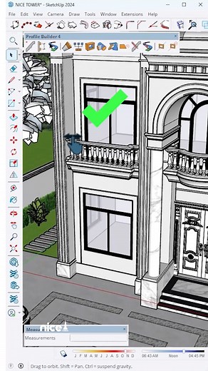 17K views · 156 reactions | SketchUp Tips ✨ Classic elegance in 3D!...